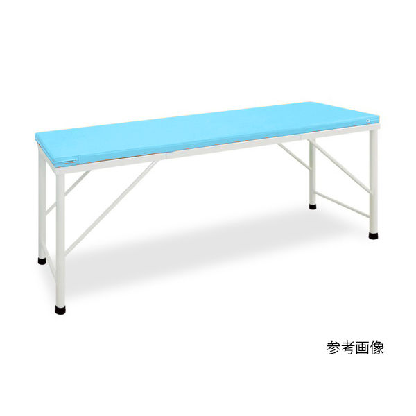 高田ベッド製作所 処理台 幅50×長さ180×高さ85cm スカイブルー TB-367 1台 62-8650-38（直送品）