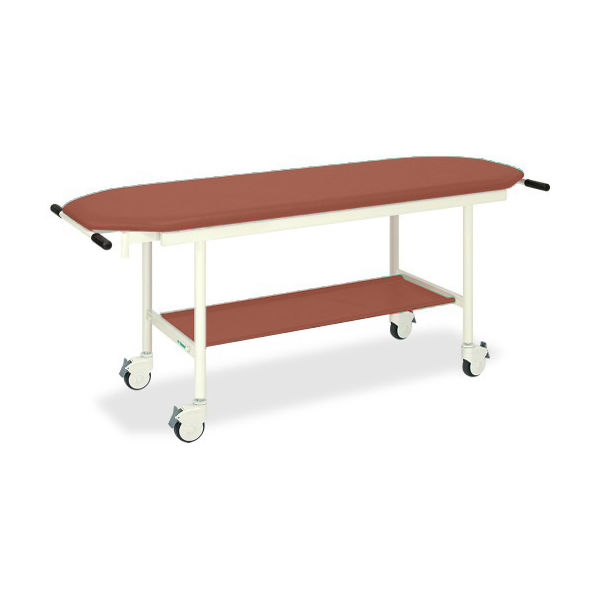 高田ベッド製作所 ライトストレッチャー100 幅60×長さ180×高さ80cm ライトブラウン TB-1029 1台 62-8698-25（直送品）