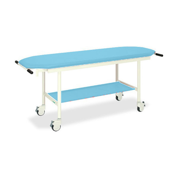 高田ベッド製作所 ライトストレッチャー100 幅65×長さ170×高さ80cm スカイブルー TB-1029 1台 62-8700-02（直送品）