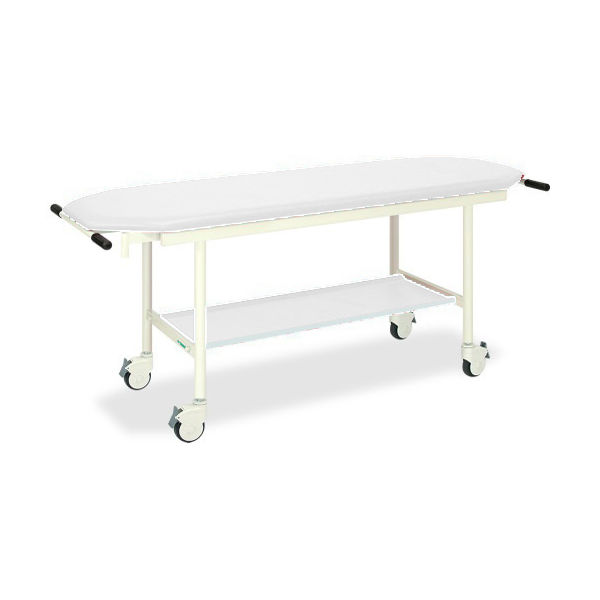 高田ベッド製作所 ライトストレッチャー100 幅65×長さ170×高さ90cm 白 TB-1029 1台 62-8700-27（直送品）