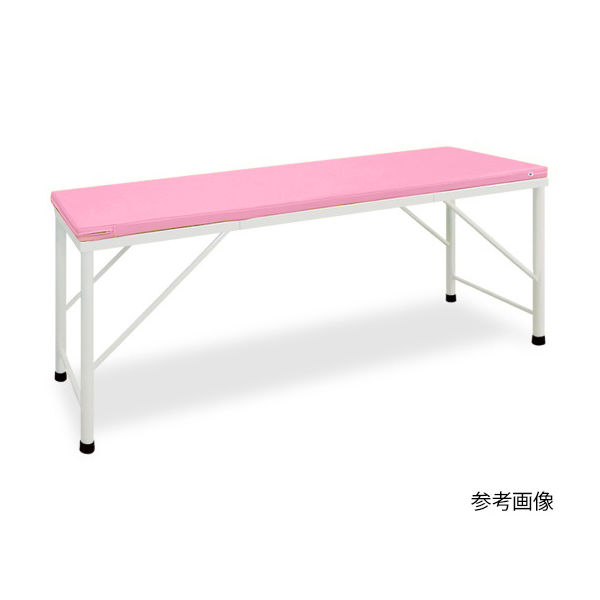 高田ベッド製作所 処理台 幅70×長さ170×高さ85cm ピンク TB-367 1台 62-8666-33（直送品）