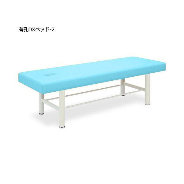 高田ベッド製作所 有孔DXベッドー2 幅65×長さ180×高さ55cm スカイブルー TB-908U-2 1個 63-0196-56（直送品）