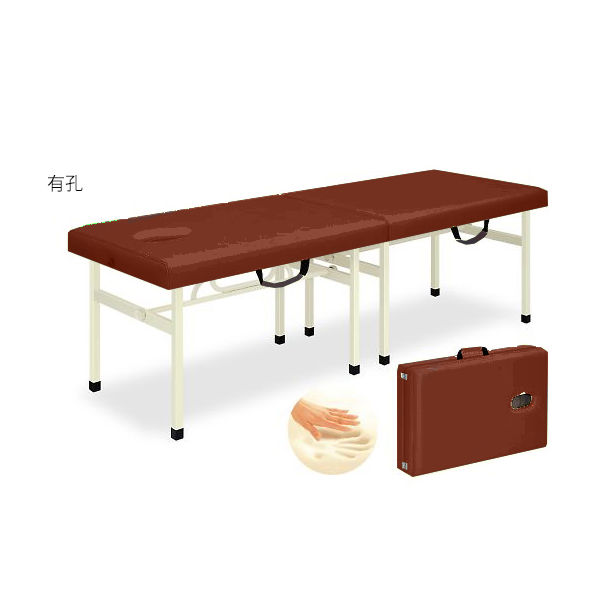 高田ベッド製作所 有孔メモリーオリコ 幅60×長さ180×高さ50cm ライトブラウン TB-754U 1個 63-0033-71（直送品）