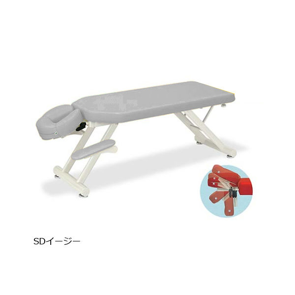 高田ベッド製作所 SDイージー 幅60×長さ180×高さ55cm グレー TB-1055 1個 61-6473-36（直送品）