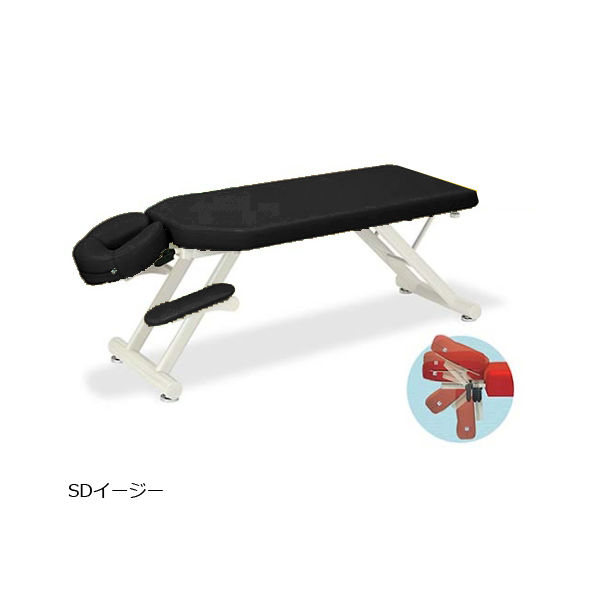 高田ベッド製作所 SDイージー 幅60×長さ170×高さ50cm 黒 TB-1055 1個 61-6472-21（直送品）