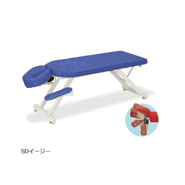 高田ベッド製作所 SDイージー 幅55×長さ170×高さ50cm ライトブルー TB-1055 1個 61-6469-51（直送品）