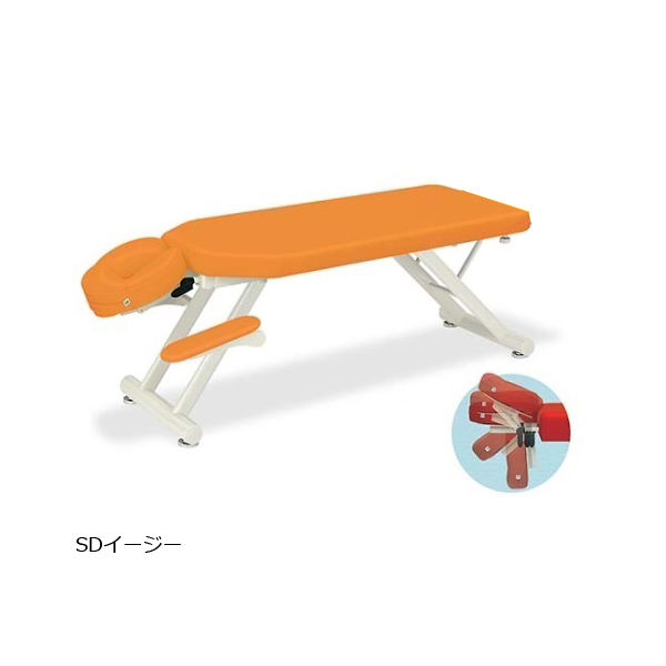 高田ベッド製作所 SDイージー 幅55×長さ170×高さ50cm オレンジ TB-1055 1個 61-6469-55（直送品）