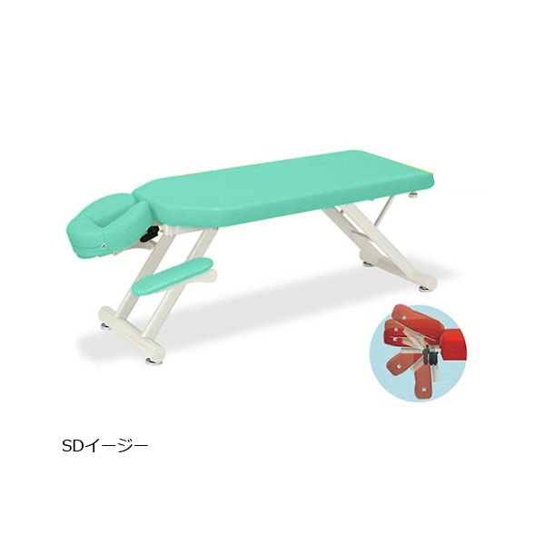 高田ベッド製作所 SDイージー 幅50×長さ180×高さ55cm ライトグリーン TB-1055 1個 61-6467-86（直送品）