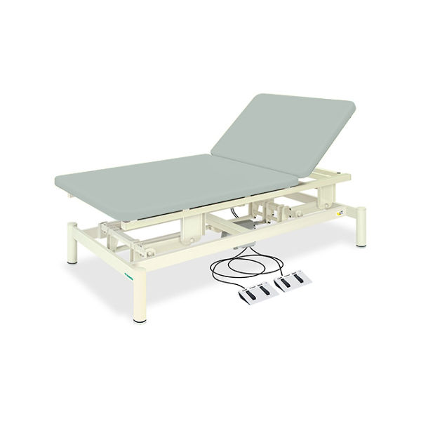 高田ベッド製作所 2M電動ボバース(02) 幅110×長さ200×高さ45~80cm グレー TB-1077-02 1個（直送品）