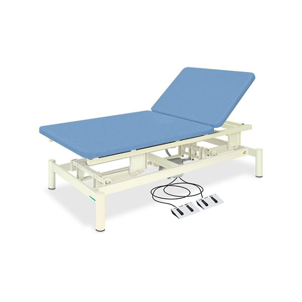 高田ベッド製作所 2M電動ボバース(02) 幅110×長さ200×高さ45~80cm メディブルー TB-1077-02 1個（直送品）
