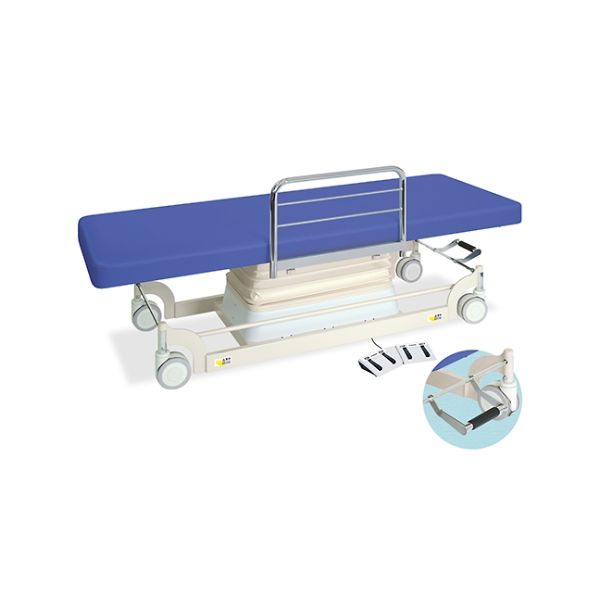 高田ベッド製作所 垂直電動EWタイプ 幅70×長さ180×高さ49~82cm メディブルー TB-1143 1個 61-5858-66（直送品）