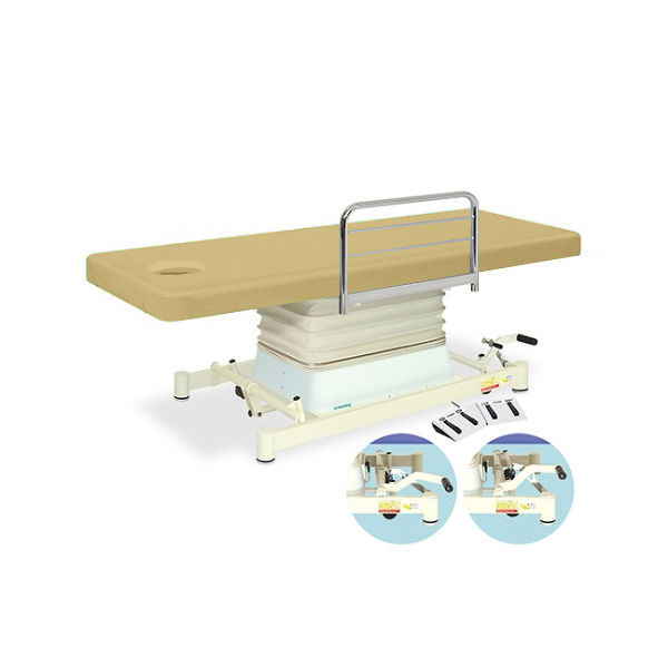 高田ベッド製作所 有孔垂直電動EZタイプ 幅70×長さ190×高さ48~81cm アイボリー TB-889U 1個 61-5857-99（直送品）