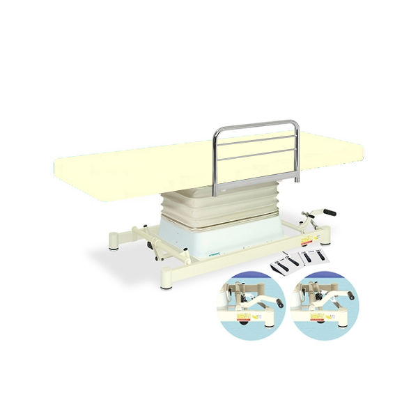 高田ベッド製作所 垂直電動EZタイプ 幅65×長さ180×高さ48~81cm クリーム TB-889 1個 61-5856-29（直送品）