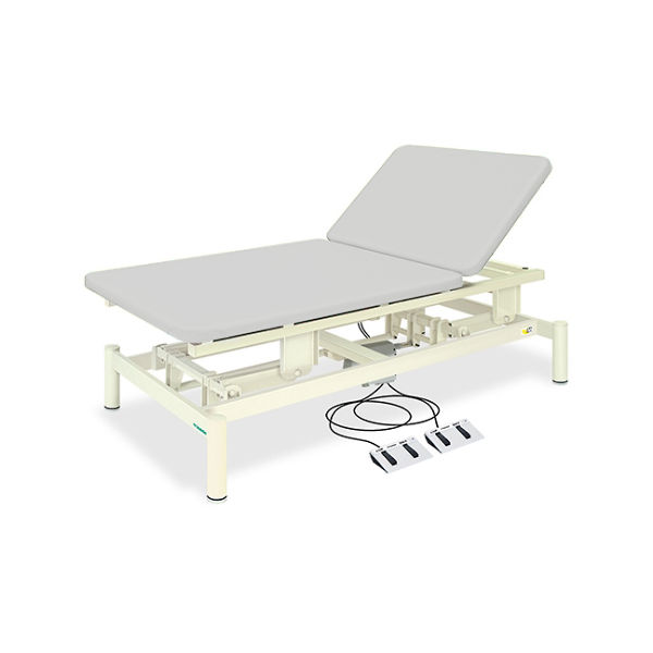 高田ベッド製作所 2M電動ボバース(01) 幅80×長さ190×高さ45~80cm 白 TB-1077-01 1個 61-5068-74（直送品）