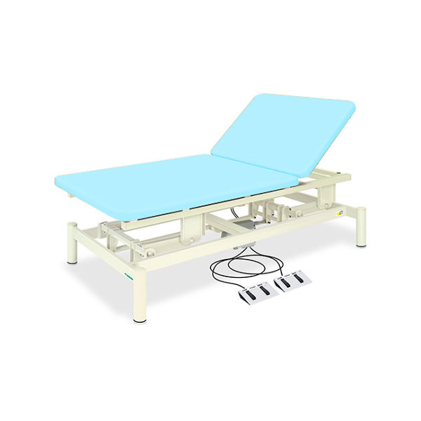 高田ベッド製作所 2M電動ボバース(02) 幅120×長さ200×高さ45~80cm スカイブルー TB-1077-02 1個（直送品）