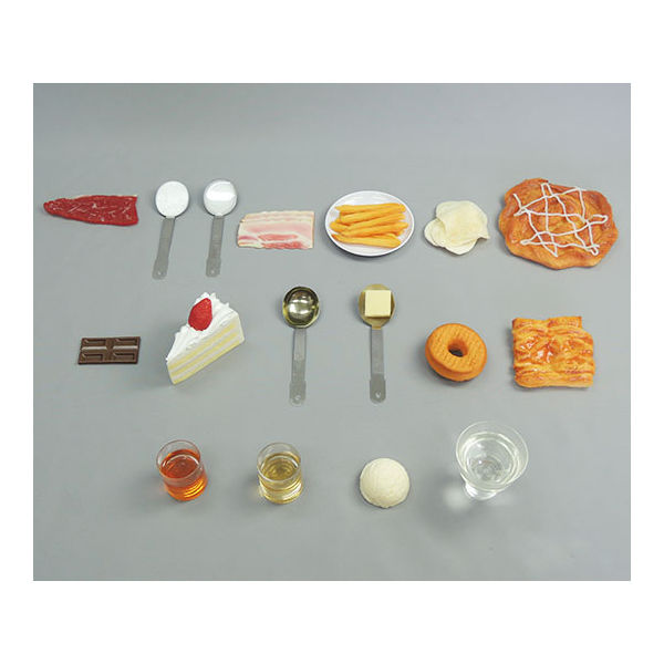 イワイサンプル フードモデル カロリーの高い食品 39 1セット 62-8602-13（直送品）