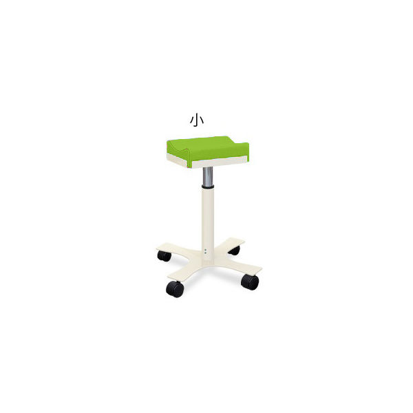 高田ベッド製作所 CX上肢台(小) 高さ46~56cm(5段階調節) 抹茶 TB-886-01 1台 62-8632-56（直送品）