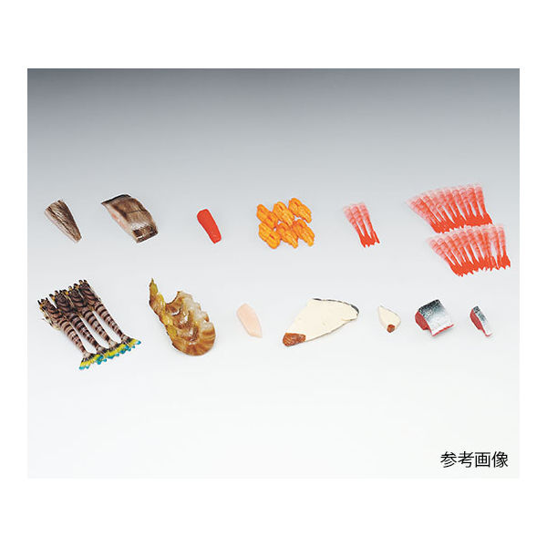 イワイサンプル フードモデル(魚介類) ひらめ(養殖)60g 4-165 1個 62-8598-75（直送品）