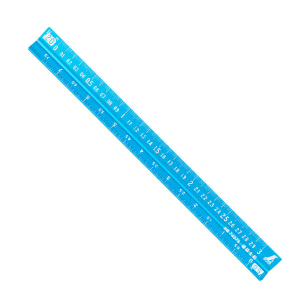 シンワ測定 アルミ三角スケール B-15 15cm 建築士用 ブルー 4960910749788（直送品）