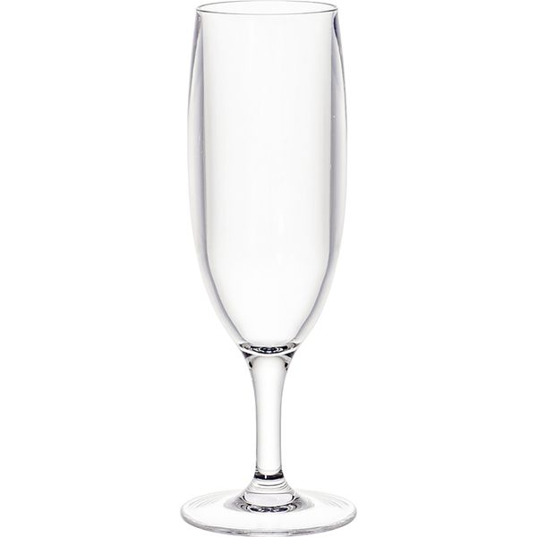 クレイ 割れない花瓶 フラワーベース　6個セット PC flute glass type A フルートグラス 65×190mm 940-001-000（直送品）