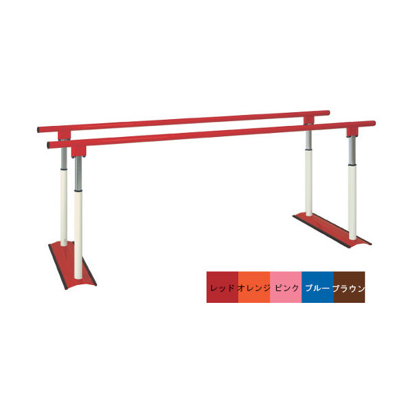 高田ベッド製作所 パラレルPX 幅50(全幅70)×長さ200×高さ63/93cm ピンク TB-1409 1個 63-2603-44（直送品）