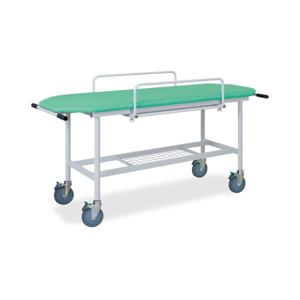 高田ベッド製作所 アルミストレッチャー150 幅60×長さ190×高さ70cm 抹茶 TB-1435 1個 63-2719-96（直送品）