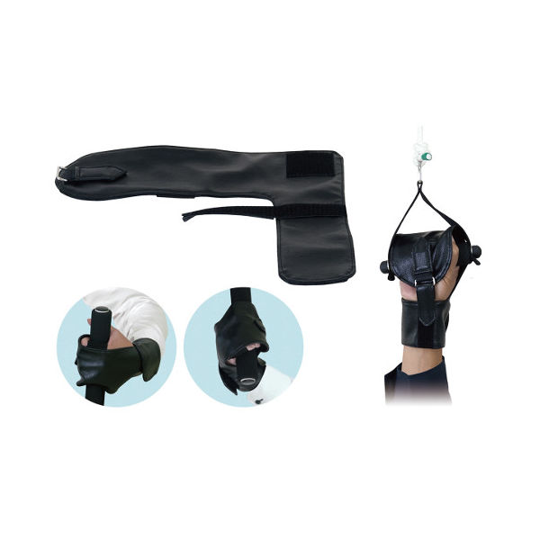 高田ベッド製作所 カラーホールドミット ライトブラウン TB-1436 1個 63-2727-33（直送品）