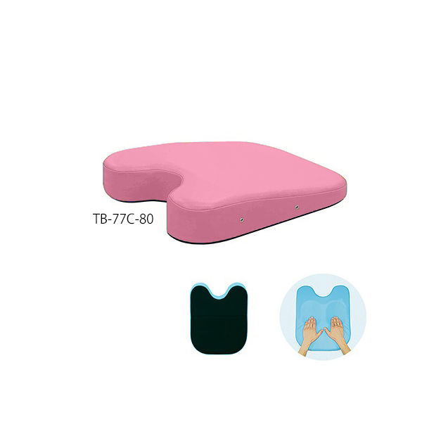 高田ベッド製作所 ケアーバストップ 幅42×奥行50×高さ3/11cm ピンク TB-77C-80 1個 63-0985-44（直送品）