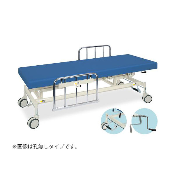 高田ベッド製作所 手動S型フルカイザー 幅70×長さ190×高さ45~83cm オレンジ TB-1232 1個 63-0410-01（直送品）