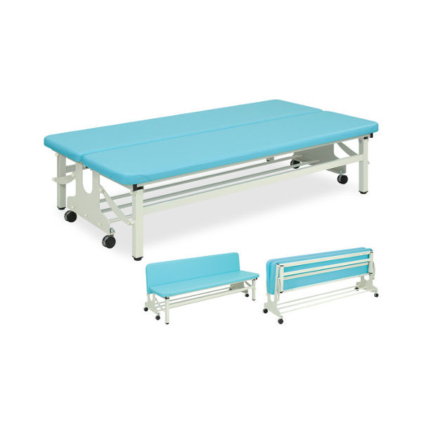 高田ベッド製作所 プラベンチ 幅95×長さ180×高さ40cm メディブルー TB-212 1個 63-2695-96（直送品）