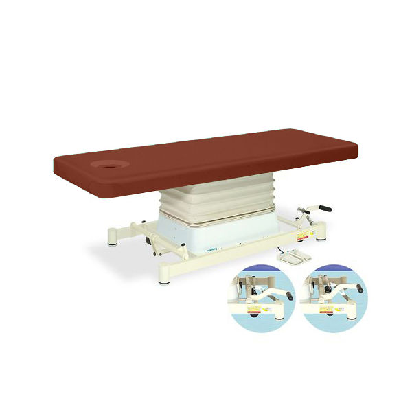 高田ベッド製作所 有孔垂直電動SPタイプ 幅65×長さ190×高さ48~81cm ライトブラウン TB-730 1個 63-0356-85（直送品）