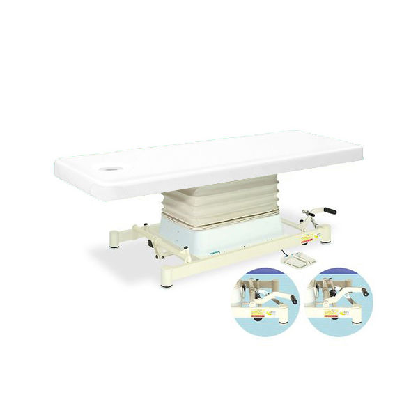 高田ベッド製作所 有孔垂直電動SPタイプ 幅70×長さ180×高さ48~81cm 白 TB-730 1個 63-0356-87（直送品）