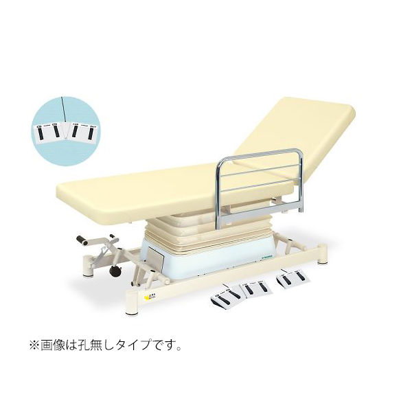 高田ベッド製作所 有孔垂直電動2EZタイプ 幅65×長さ190×高さ51~84cm ライムグリーン TB-869U 1個（直送品）