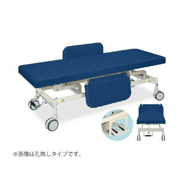 高田ベッド製作所 電動Gカイザー 幅65×長さ190×高さ45~83cm メディブルー TB-1125 1個 63-0383-45（直送品）