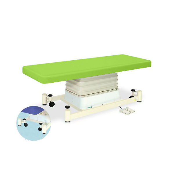 高田ベッド製作所 垂直電動SCタイプ 幅70×長さ190×高さ46~79cm 抹茶 TB-728 1個 63-0353-88（直送品）