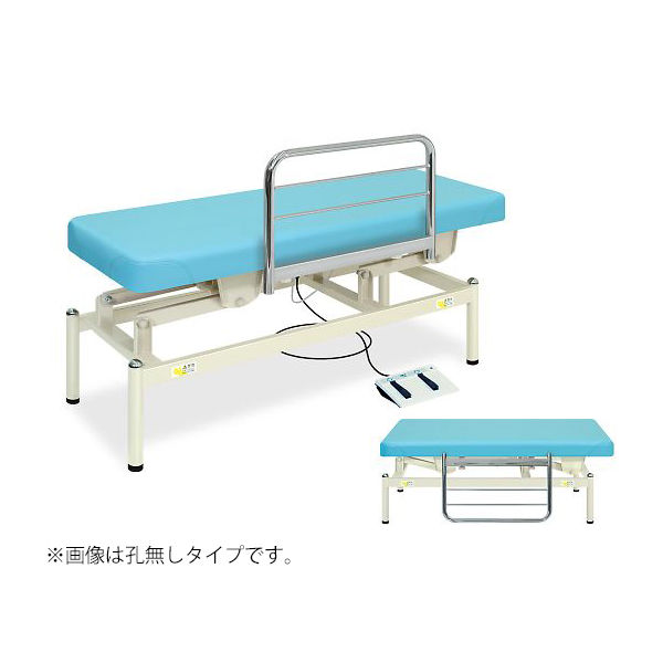 高田ベッド製作所 小児用電動ハイロー 幅50×長さ140×高さ45~83cm スカイブルー TB-715 1個 63-0375-43（直送品）