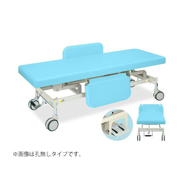 高田ベッド製作所 電動Gカイザー 幅70×長さ180×高さ45~83cm スカイブルー TB-1125 1個 63-0383-61（直送品）