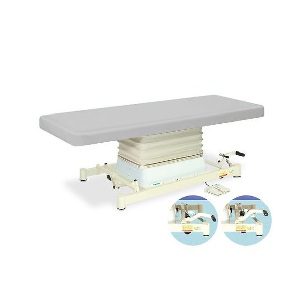 高田ベッド製作所 垂直電動SPタイプ 幅60×長さ180×高さ48~81cm グレー TB-730 1個 63-0355-14（直送品）