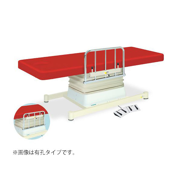 高田ベッド製作所 垂直電動EGタイプ 幅70×長さ190×高さ46~79cm レッド TB-1092 1個 63-0366-76（直送品）