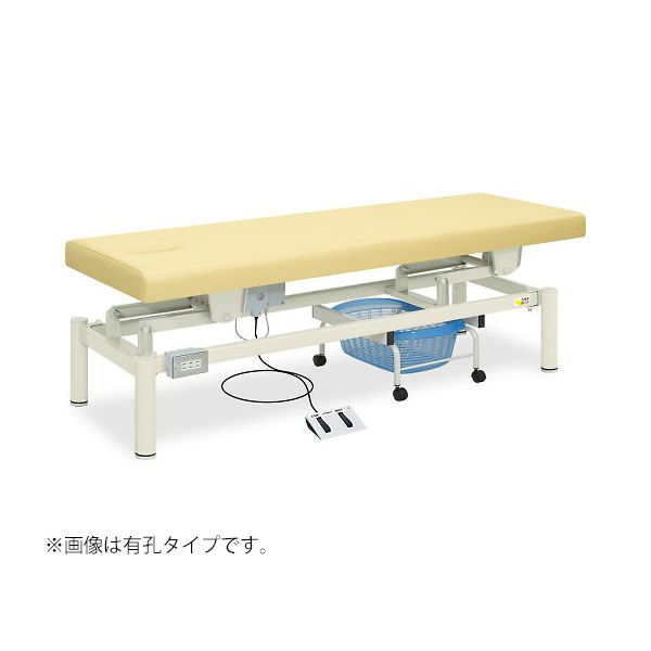 高田ベッド製作所 583型電動ハイローベッド 幅70×長さ190×高さ45~83cm 黒 TB-583 1個 63-0358-17（直送品）