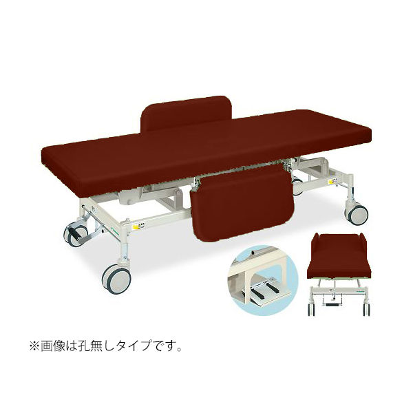 高田ベッド製作所 電動Gカイザー 幅70×長さ190×高さ45~83cm ライトブラウン TB-1125 1個 63-0383-84（直送品）