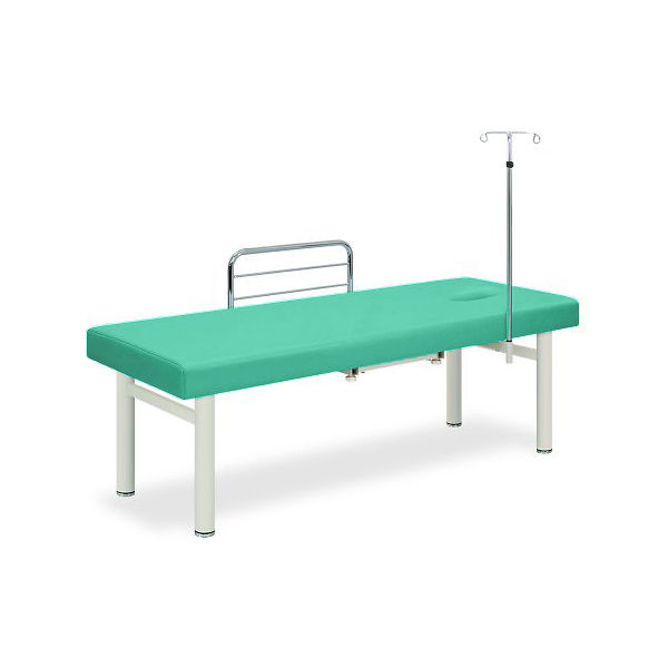 高田ベッド製作所 有孔ナース 幅70×長さ180×高さ50cm ライトグリーン TB-335U 1個 63-0401-23（直送品）