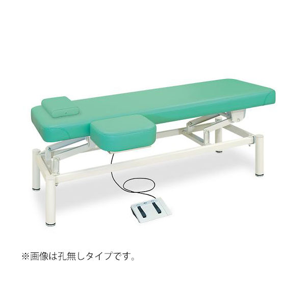 高田ベッド製作所 有孔上肢台付電動フットワークベッド 幅65×長さ190×高さ45~83cm クリーム TB-1101U 1個（直送品）
