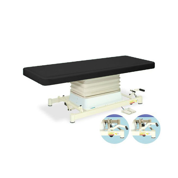 高田ベッド製作所 垂直電動SPタイプ 幅65×長さ180×高さ48~81cm 黒 TB-730 1個 63-0355-44（直送品）