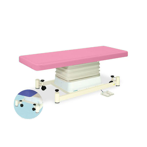 高田ベッド製作所 垂直電動SCタイプ 幅65×長さ190×高さ46~79cm ピンク TB-728 1個 63-0353-48（直送品）