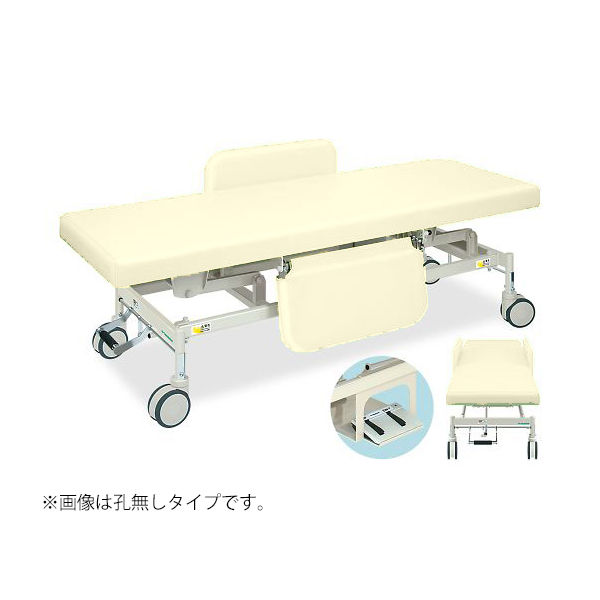 高田ベッド製作所 電動Gカイザー 幅65×長さ180×高さ45~83cm クリーム TB-1125 1個 63-0383-26（直送品）