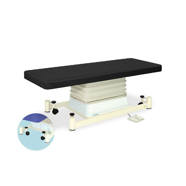 高田ベッド製作所 垂直電動SCタイプ 幅70×長さ180×高さ46~79cm 黒 TB-728 1個 63-0353-62（直送品）