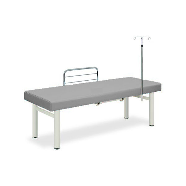 高田ベッド製作所 ナース 幅65×長さ180×高さ55cm グレー TB-335 1個 63-0397-09（直送品）