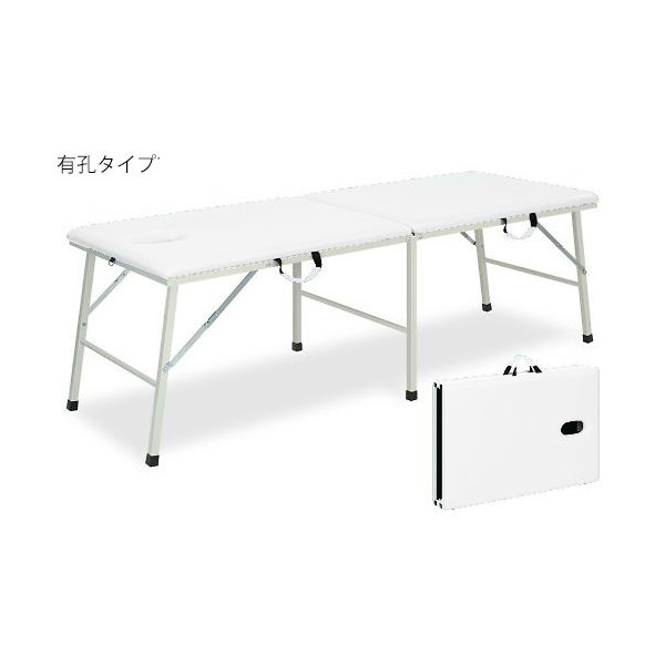 高田ベッド製作所 有孔トライ 幅60×長さ190×高さ50cm 白 TB-252U 1個 63-0175-19（直送品）