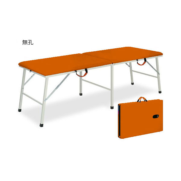高田ベッド製作所 トライ 幅60×長さ180×高さ60cm オレンジ TB-252 1個 63-0148-37（直送品）